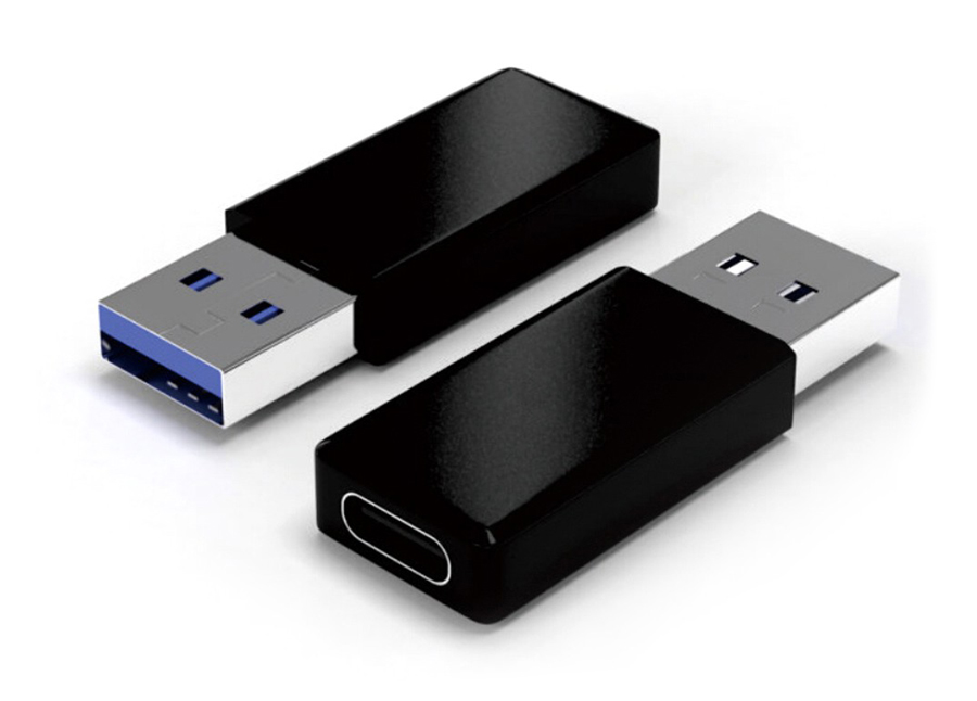 POWERTECH αντάπτορας USB 3.0 σε USB-C CAB-UC023, 5Gbps, μαύρος - POWERTECH 67410