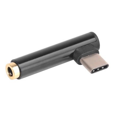 POWERTECH αντάπτορας USB-C σε 3.5mm θηλυκό CAB-UC028, μαύρος - POWERTECH 68729