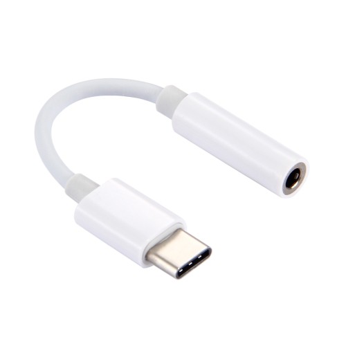 POWERTECH καλώδιο USB-C σε 3.5mm θηλυκό CAB-UC029, CM119B, λευκό - POWERTECH 68730