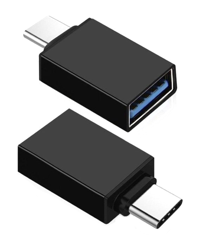 POWERTECH αντάπτορας USB 3.0 σε USB Type-C CAB-UC057, μαύρος - POWERTECH 89974