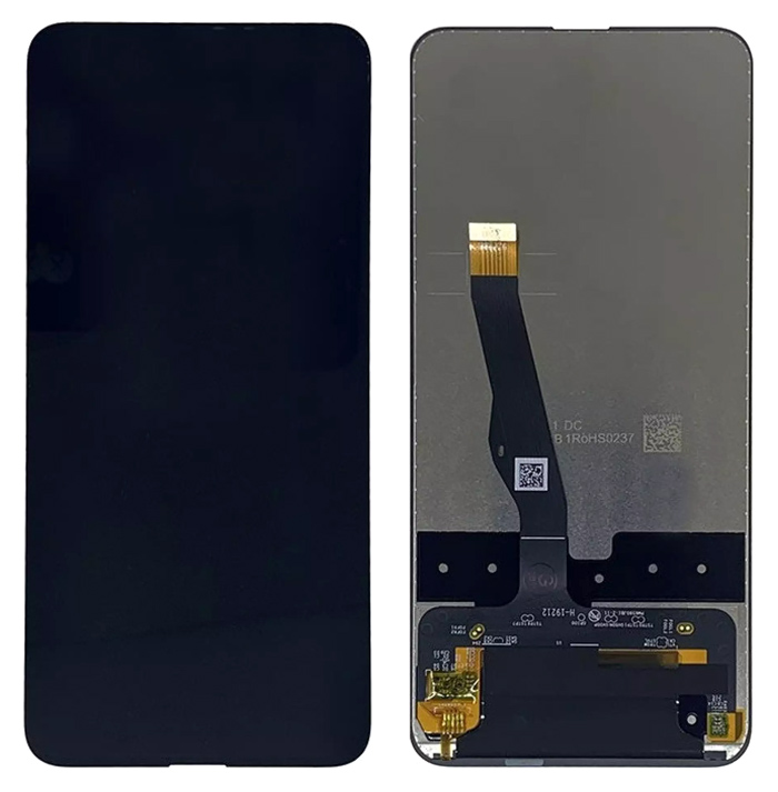 High Copy LCD Touch Screen για Huawei Y9 Pro 2019, χωρίς Frame, μαύρη - UNBRANDED 88776