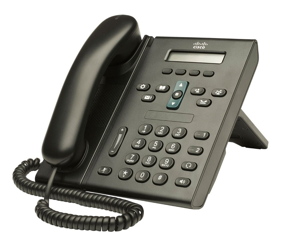 CISCO used Unified IP Phone CP-6921-C-K9, Black - CISCO 59033