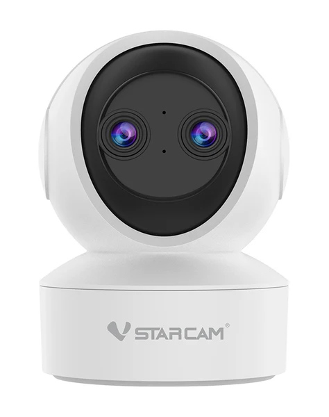 VSTARCAM smart κάμερα CS49D, 3MP, dual lens, WiFi, PTZ, SD - VSTARCAM 114911