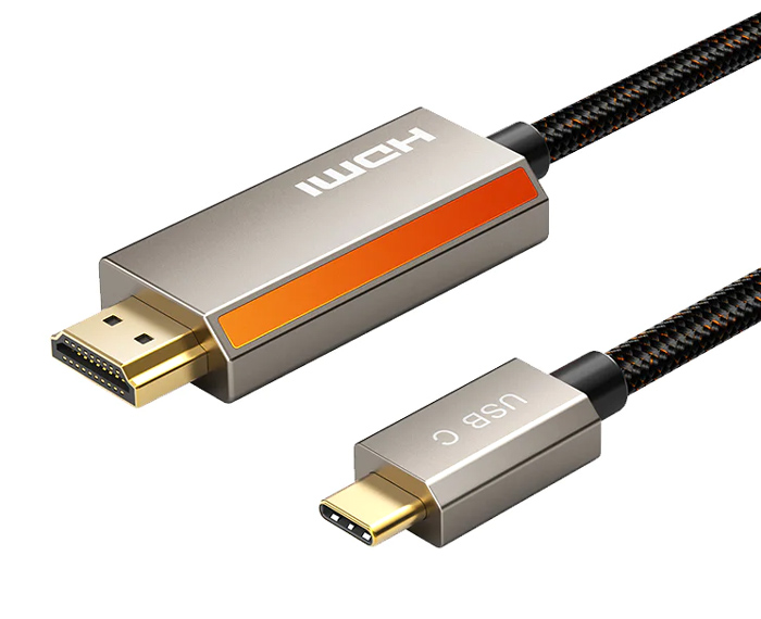 CABLETIME καλώδιο USB-C σε HDMI CT-CMHD8K, 8K/60Hz, 3m, μαύρο - CABLETIME 109108