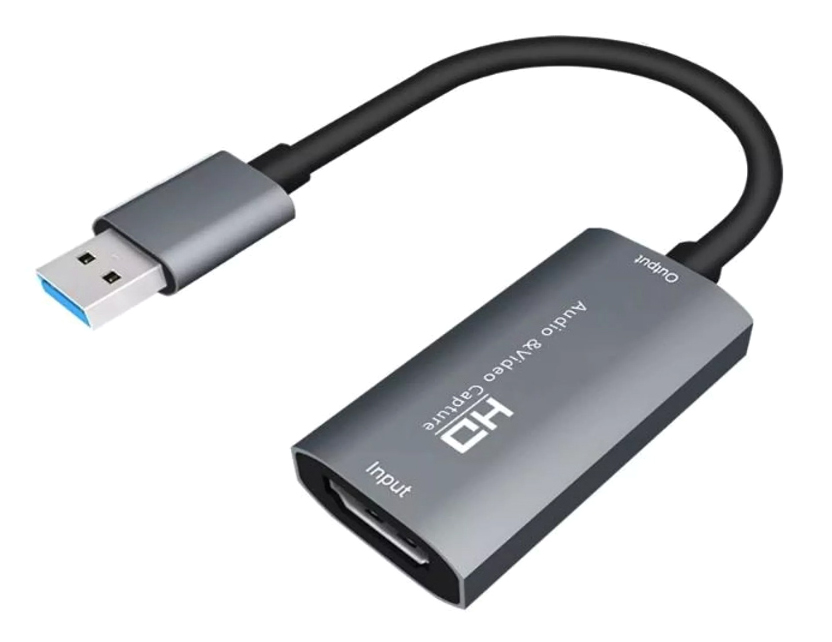 CABLETIME HDMI video capture card Z29, USB 3.0, 1080p, γκρι - CABLETIME 98600