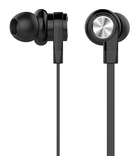 CELEBRAT earphones με μικρόφωνο D9, 3.5mm σύνδεση, Φ10mm, 1.2m, μαύρα - CELEBRAT 78271