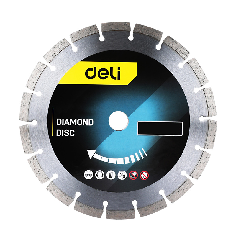 DELI δίσκος κοπής διαμαντέ DH-SQP125-E1, δομικών υλικών, 125mm, 12250rpm - DELI 106432