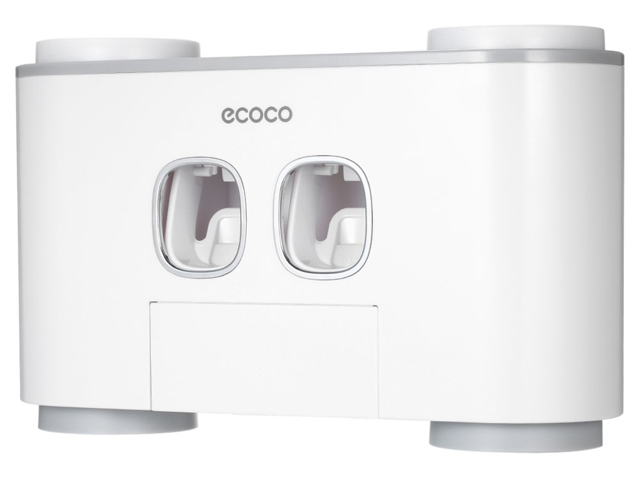 ECOCO Διανεμητής οδοντόκρεμας με βάσεις οδοντόβουρτσας και ποτήρια E1802 - ECOCO 80044