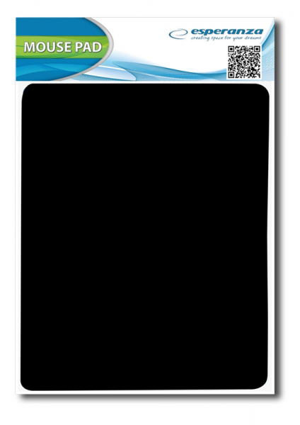 ESPERANZA mouse pad EA145K, 21.5x17.5x0.2cm, μαύρο - ESPERANZA 79121