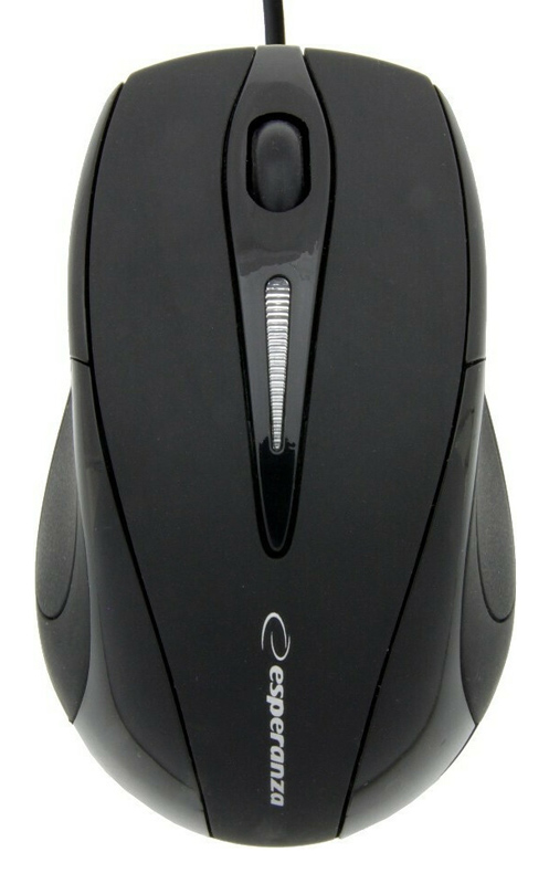 ESPERANZA ενσύρματο ποντίκι EM102K, οπτικό, 1000DPI, USB, μαύρο - ESPERANZA 114542
