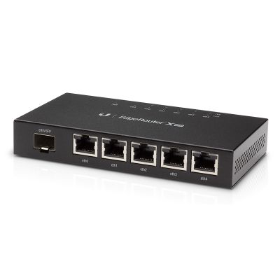 UBIQUITI router EdgeRouter X SFP, 5-Port Gigabit PoE, 1000Mbps, 50W - UBIQUITI 113457