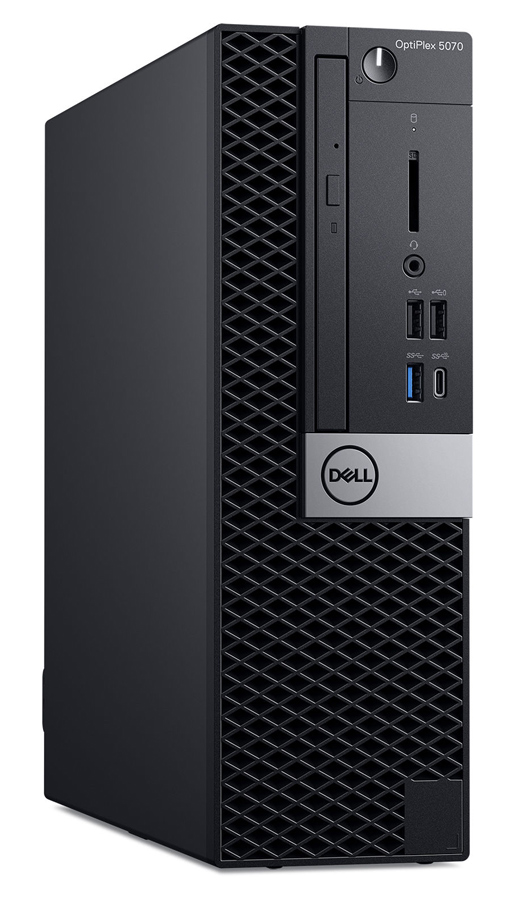 DELL PC OptiPlex 5070 SFF, Factory Refurbished Grade A, i5-9500, 8GB, 256GB SSD, DVD-RW, Windows 10 Pro - DELL 112154