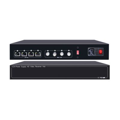FOLKSAFE video and power receiver hub FS-HD4604VPS12, 4 channel - FOLKSAFE 89736