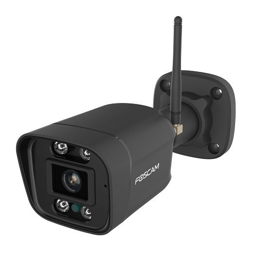 FOSCAM smart IP κάμερα V5P, 5MP 3K, 6x zoom, WiFi, IP66, Onvif, μαύρη - FOSCAM 110588