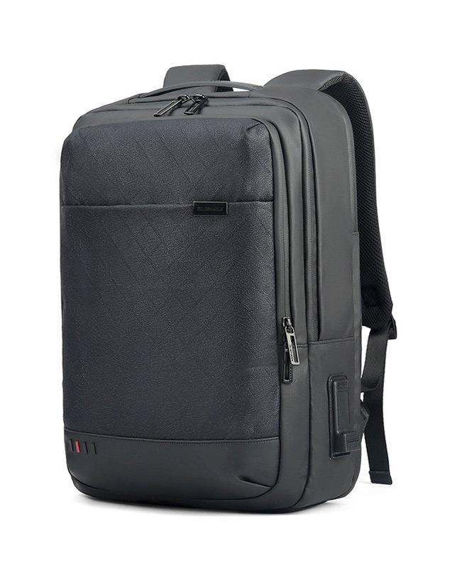 ARCTIC HUNTER τσάντα πλάτης GB00328 με θήκη laptop 15.6", USB, grid - ARCTIC HUNTER 73592