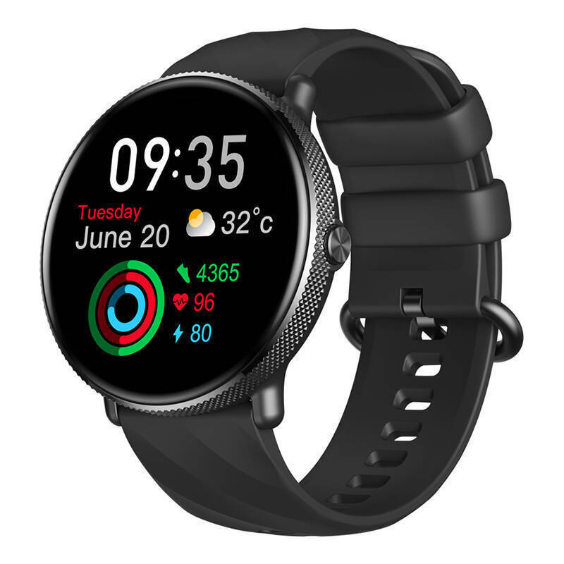 ZEBLAZE smartwatch GTR 3 Pro, heart rate, 1.43" AMOLED, IP68, μαύρο - ZEBLAZE 114169