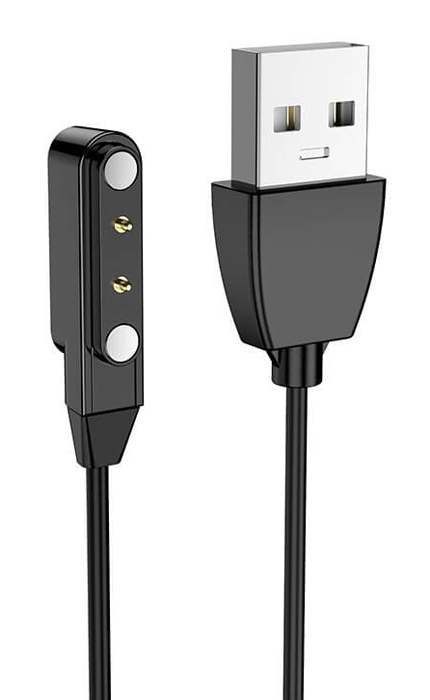 ZEBLAZE USB καλώδιο φόρτισης για smartwatch GTR 3 Pro, 60cm, μαύρο - ZEBLAZE 114267