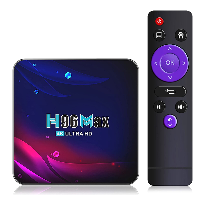 TV Box H96 Max V11, 4K, RK3318, 4/32GB, WiFi 2.4/5GHz, Android 11 - 104568