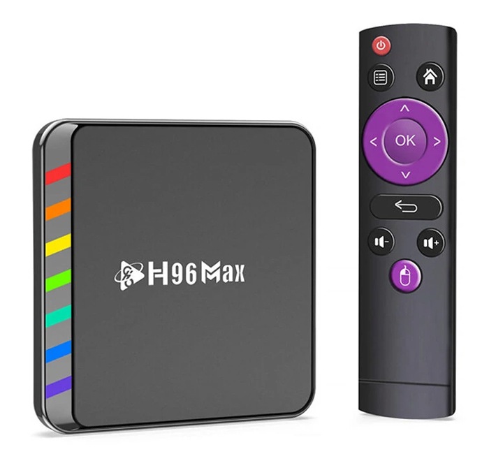 H96 TV Box Μax W2, 4K, S905W2, 4/32GB, WiFi 6, Bluetooth, Android 11 - H96 112440