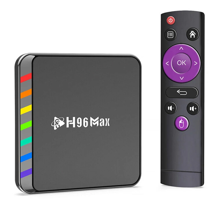 H96 TV Box Μax W2, 4K, S905W2, 2/16GB, WiFi 6, Bluetooth, Android 11 - H96 119962