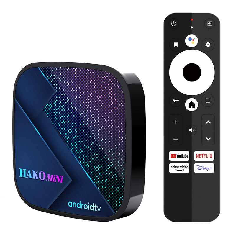 HAKO TV Box Mini, Google/Netflix certificate, 4/32GB 4K WiFi, Android 11 - HAKO 106164