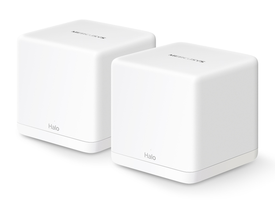 MERCUSYS Mesh WiFi 6 System Halo H60X, 1500Mbps Dual Band, 2τμχ, V.1.0 - MERCUSYS 117087