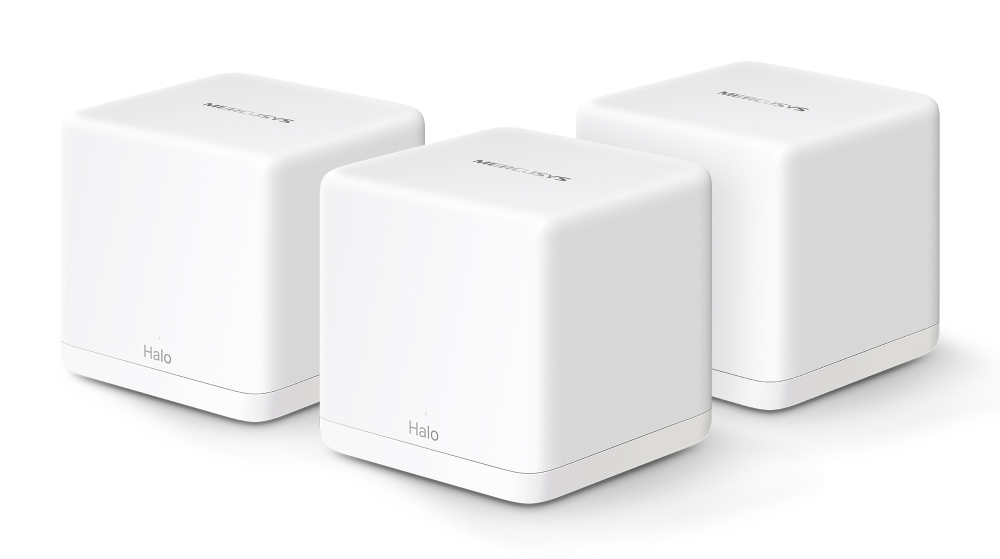 MERCUSYS Mesh WiFi 6 System Halo H60X, 1500Mbps Dual Band, 3τμχ, V.1.0 - MERCUSYS 117088