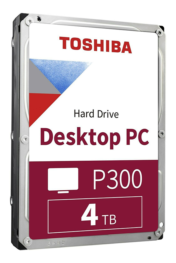 TOSHIBA Σκληρός Δίσκος P300 HDWD240, 4TB, 3.5", 128MB, 5400RPM, SATA III - TOSHIBA 87581