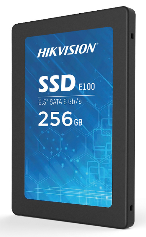 HIKVISION SSD E100 256GB, 2.5", SATA III, 550-450MB/s, 3D TLC NAND - HIKSTORAGE 45355