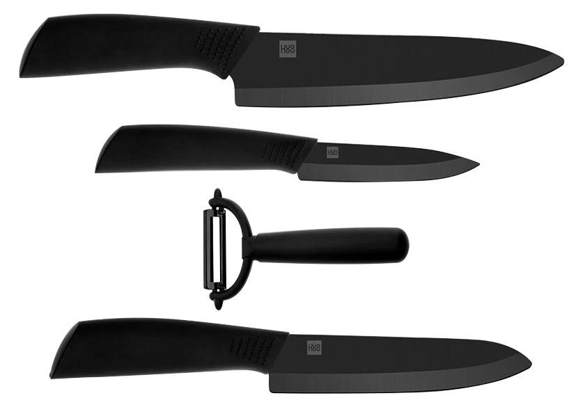 MIJIA σετ 4 μαχαιριών HU0010, κεραμικά, μαύρο - MIJIA 83703