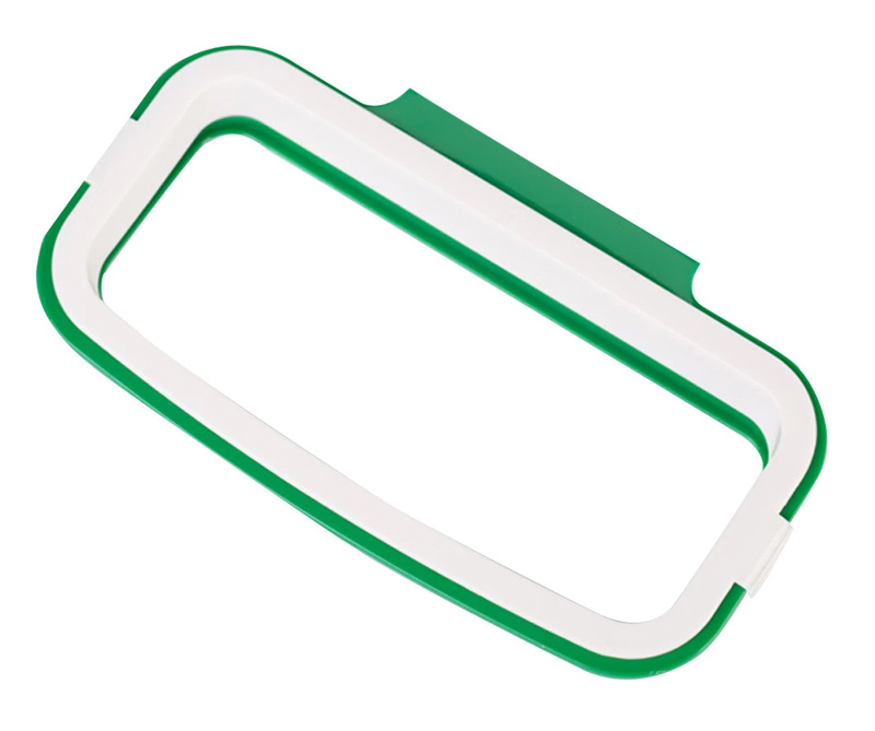 Βάση στήριξης για σακούλα απορριμμάτων HUH-0035, 12.5 x 22cm, πράσινη - UNBRANDED 88688