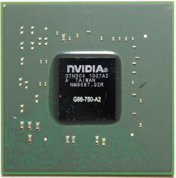 NVIDIA BGA IC Chip 8400M GT G86-750-A2, with Balls - NVIDIA 52187