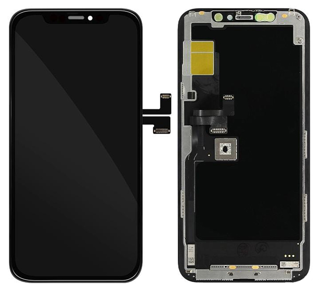TW INCELL LCD για iPhone 11 Pro, camera-sensor ring, earmesh, μαύρη - TW INCELL 89838