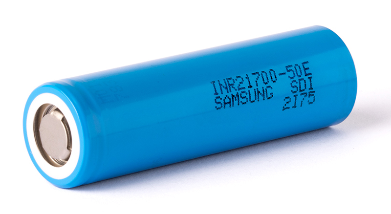 SAMSUNG επαναφορτιζόμενη μπαταρία τύπου 21700 INR21700-50E, 5000mAh - SAMSUNG 109728