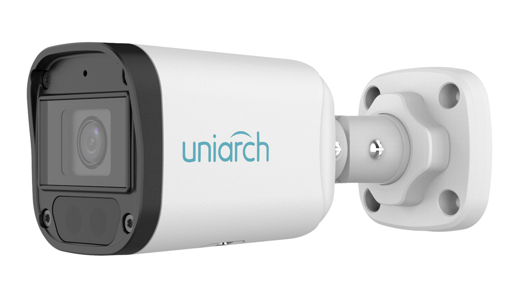 UNIARCH IP κάμερα IPC-B124-APF28K, 2.8mm, 4MP, IP67, PoE, SD, IR 30m - UNIARCH 110144