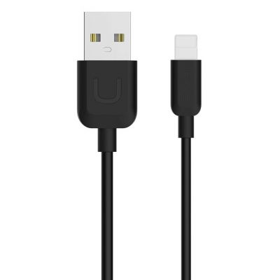 USAMS καλώδιο Lightning σε USB US-SJ097, 10.5W, 1m, μαύρο - USAMS 111736