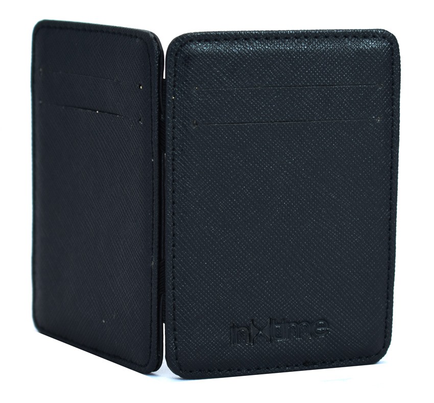 INTIME έξυπνο πορτοφόλι IT-013, RFID, PU leather, μαύρο - INTIME 72671