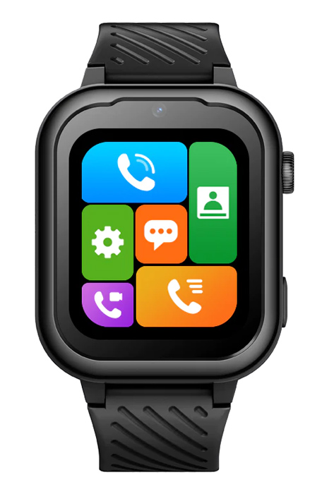 INTIME GPS smartwatch για παιδιά IT-061, 1.85", κάμερα, 4G, IPX7, μαύρο - INTIME 112323