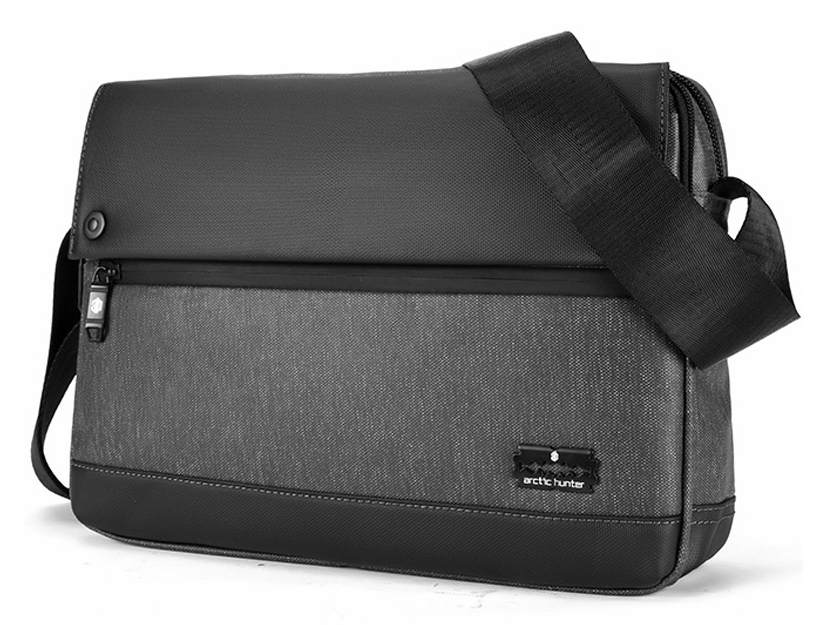 ARCTIC HUNTER τσάντα ώμου K00089-BK, με θήκη tablet, μαύρη - ARCTIC HUNTER 82636