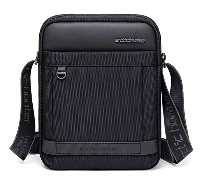 ARCTIC HUNTER τσάντα ώμου K00162 με θήκη tablet, 5L, μαύρη - ARCTIC HUNTER 102779