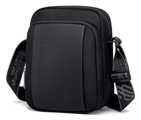 ARCTIC HUNTER τσάντα ώμου K00542, με θήκη tablet 9.7", 4L, μαύρη - ARCTIC HUNTER 108255