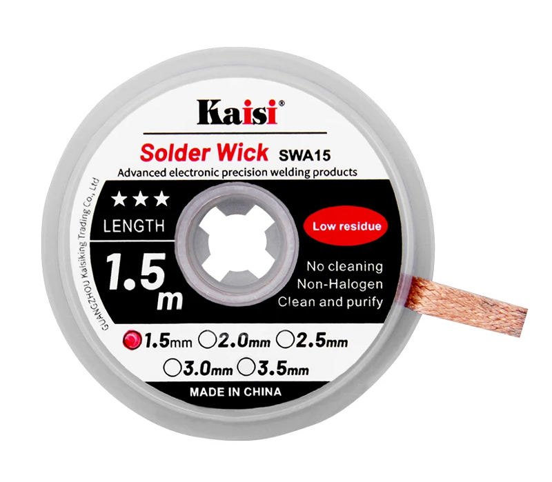 KAISI σύρμα αποκόλλησης KAI-1515, χαλκού, 1.5mm x 1.5m - KAISI 112417