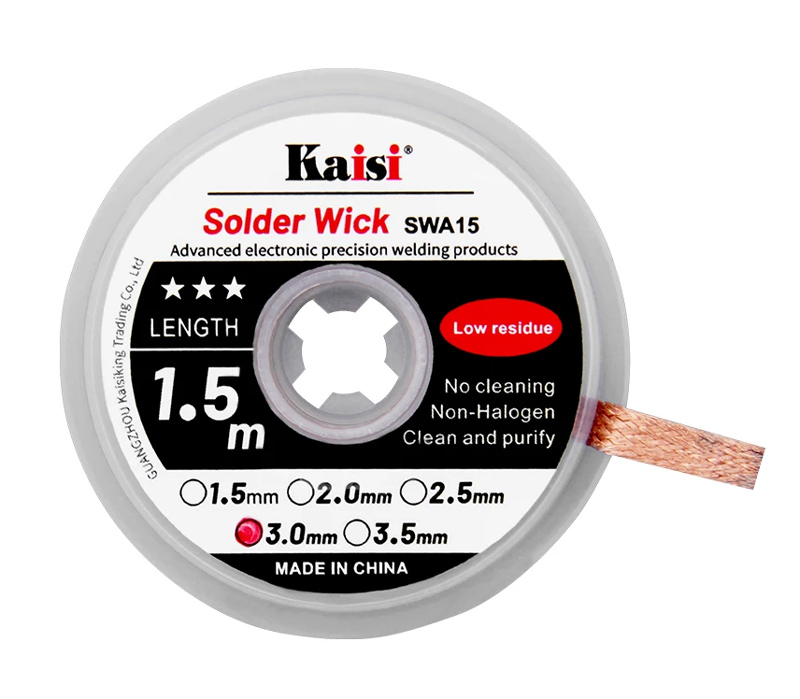 KAISI σύρμα αποκόλλησης KAI-3015, χαλκού, 3mm x 1.5m - KAISI 112418