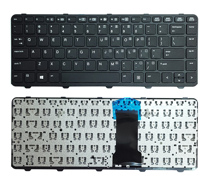 Πληκτρολόγιο για HP ProBook 430 G1, μαύρο - UNBRANDED 76489