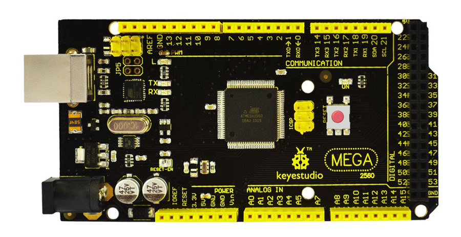 KEYESTUDIO Mega 2560 R3 development board KS0002, συμβατό με Arduino - KEYESTUDIO 86557