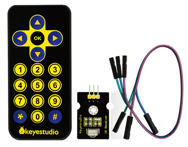 KEYESTUDIO IR receiver module kit KS0088, για Arduino - KEYESTUDIO 86578