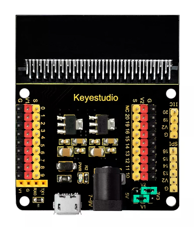 KEYESTUDIO sensor shield V2 KS0360 για Micro:bit - KEYESTUDIO 96127