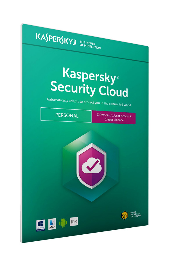 KASPERSKY Security Cloud, 3 συσκευές, 1 χρήστης, 1 έτος, English - KASPERSKY 66028