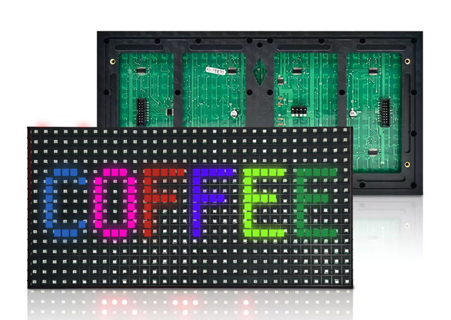 KEYESTUDIO LED panel module P10 KT0186 για Arduino, 16x32cm, RGB - KEYESTUDIO 104996