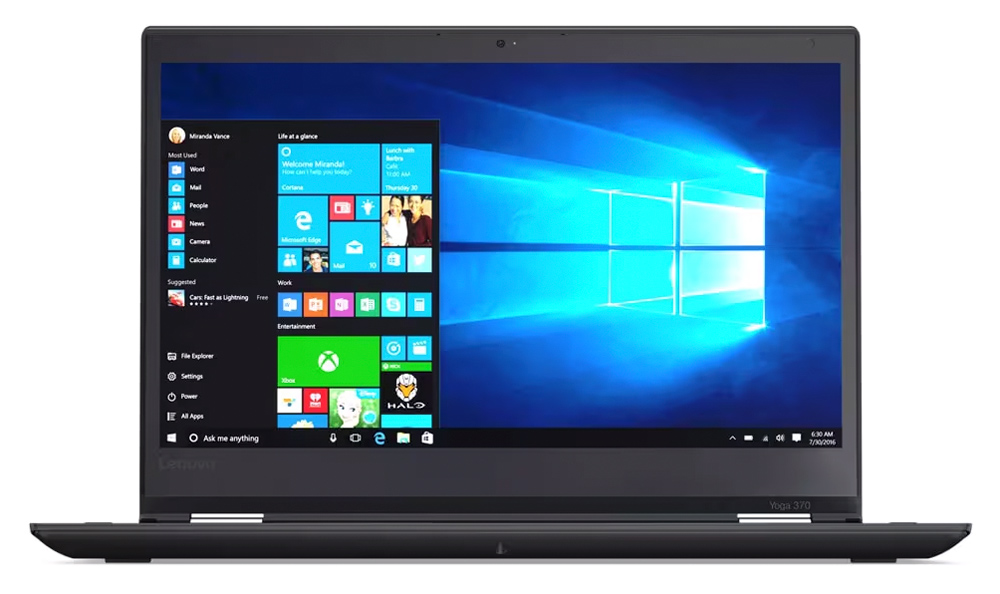 LENOVO Laptop Yoga 370, i5-7300U 8/512GB M.2, 13.3", Cam, REF Grade A - LENOVO 115729
